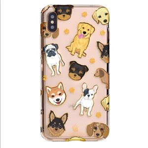Velvet Caviar Dog Clear iPhone XS Max Case
